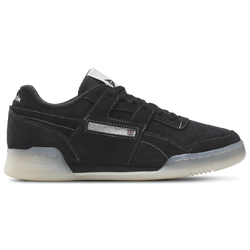 Men's - Reebok Workout Plus Suede - Black/Alabaster/Chalk