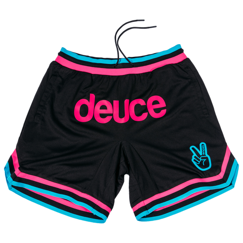 

Deuce Mens Deuce Miami Vice Vibe Shorts - Mens Black/Pink Size L