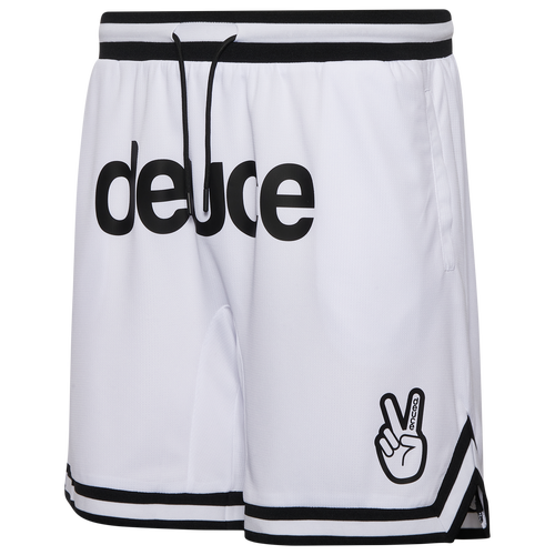 

Deuce Mens Deuce Vibe Shorts - Mens White/Black Size XXL