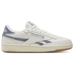 Women's - Reebok Club C Revenge - Paper White/Chalk/Hazy Blue