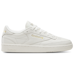 Women's - Reebok Club C 85 Vintage - Chalk/Metallic Gold
