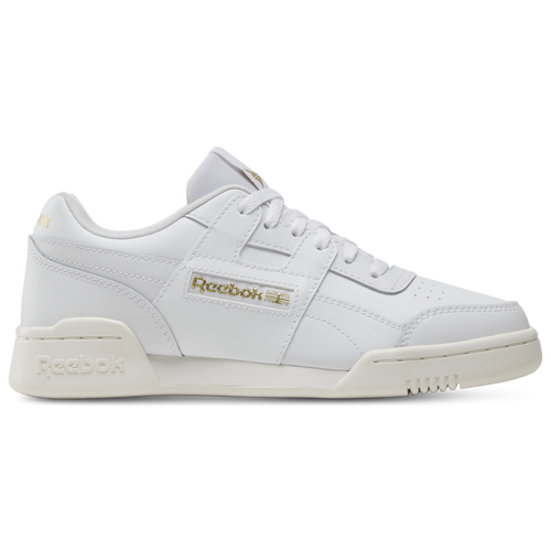 Boys Reebok Workout Plus - Boys' Grade School Shoes Chalk/Gold Size 05.0