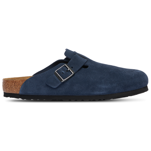 MENS - Birkenstock Boston Suede - New Navy