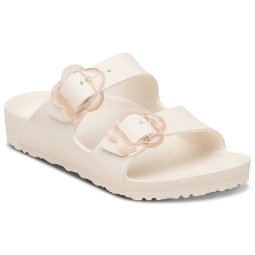 Birkenstock Kids' Essentials Arizona Footbed Sandal Little Kid Sandals (Eggshell) - Size 32.0 M