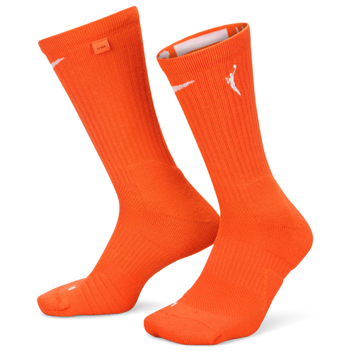  - Nike WNBA Elite Crew Socks - Brilliant Orange/White