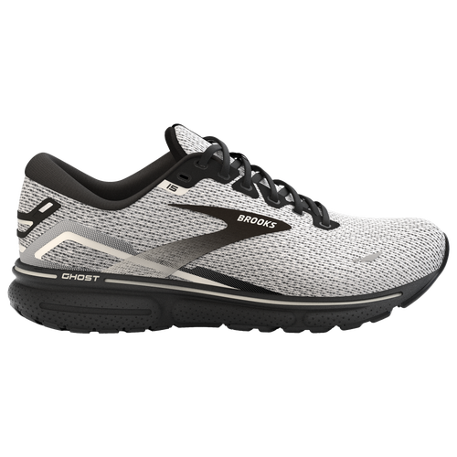 Brooks Mens  Ghost 15 In White/black