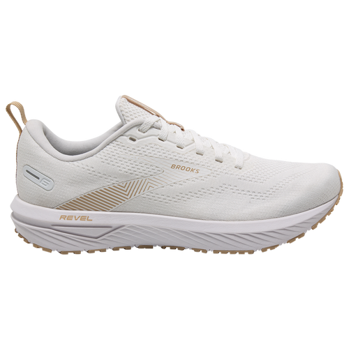 

Brooks Revel 6 - Mens White/Khaki Size 10.0