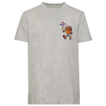 Ash Heather/Orange
