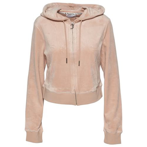 

Juicy Couture Womens Juicy Couture Bling Hoodie - Womens Opal Size L