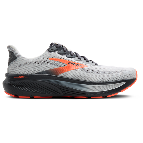 Brooks Ghost 17 - Brooks Oyster/Orange Black