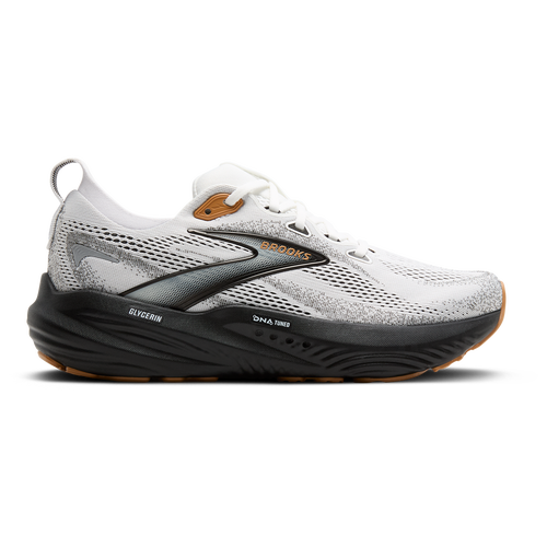 MENS - Brooks Glycerin 22 - White/Grey Black