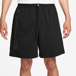 Men's - Nike Tech Woven Shorts  - Black/Black