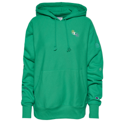 Women's - Champion Solid Fleece Top - Green Crisp