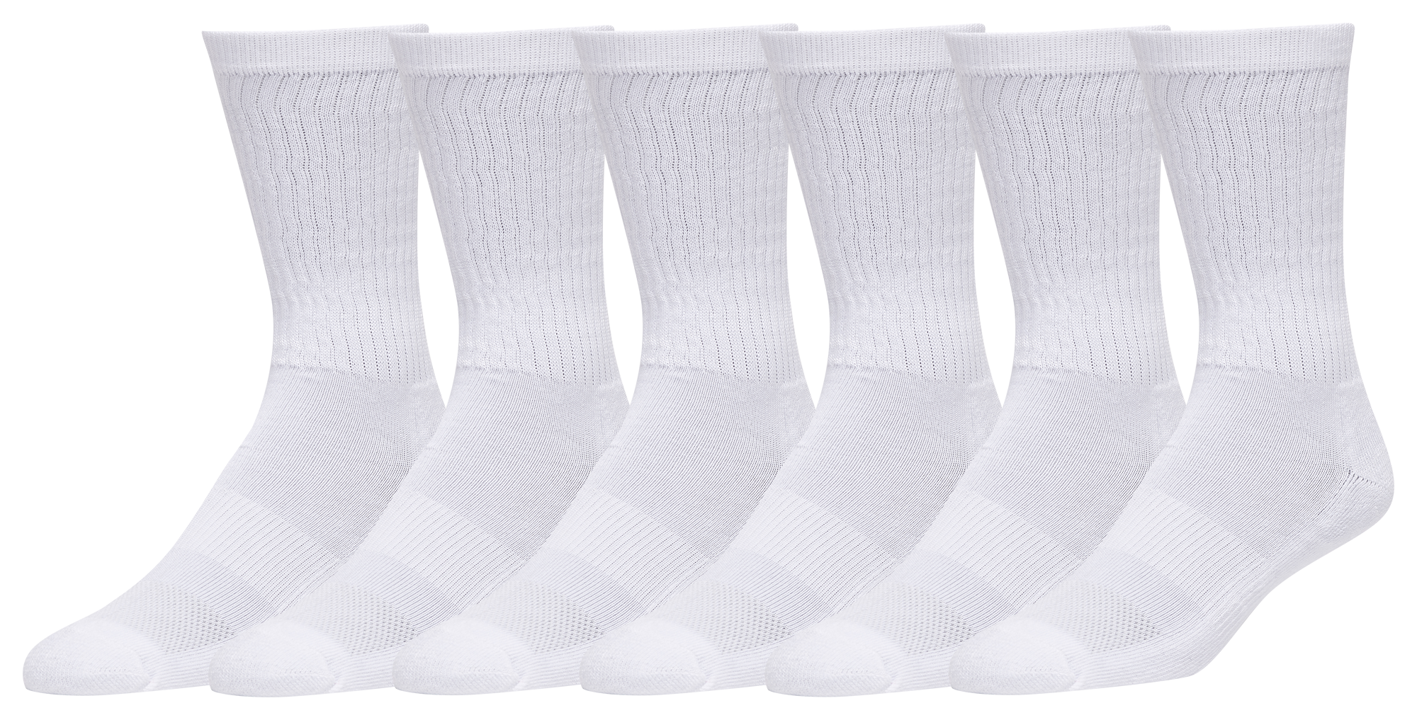 CSG 6 Pack Crew Socks - Men's