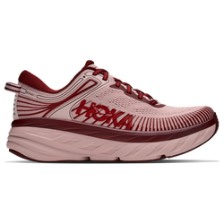 Women's - HOKA Bondi 7 - Pink Opal/Varsity Burgundy