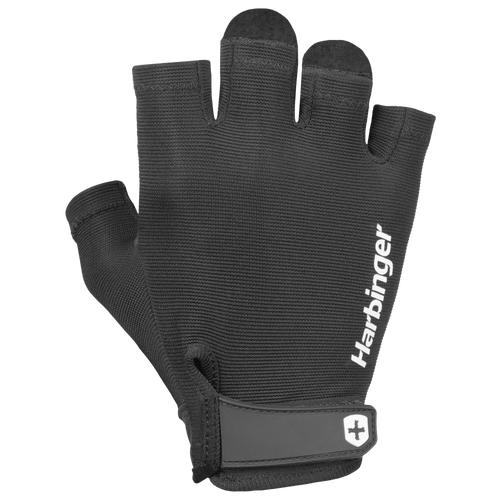 

Harbinger Mens Harbinger Pro Training Gloves 2.0 - Mens Black/Black Size S