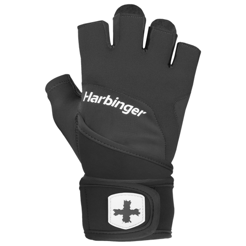 

Harbinger Mens Harbinger Pro Wristwrap Gloves 2.0 - Mens Black/Black Size XL