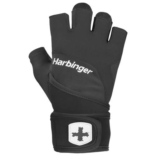 

Harbinger Mens Harbinger Pro Wristwrap Gloves 2.0 - Mens Black/Black Size M