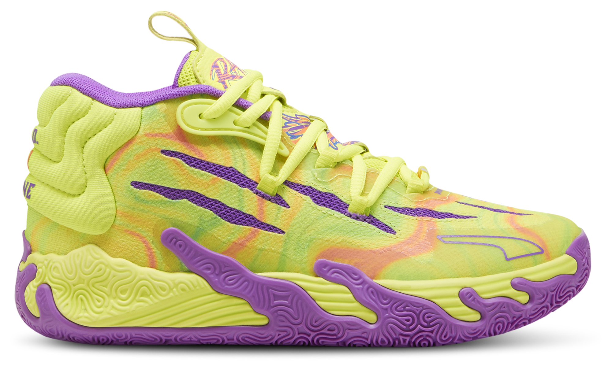 シューズ(男性用) PUMA MB.03 SPARK PUMA x LAMELO BALL MB.03 Spark Big Kids' Basketball Shoes | PUMA
