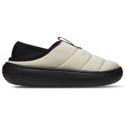 Boys' Grade School - Crocs Classic Puff Moc - Tan/Black