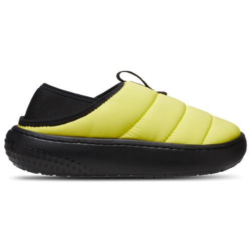 

Crocs Boys Crocs Classic Puff Moc - Boys' Grade School Shoes Black/Yellow Size 05.0