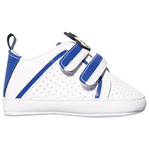 

Boys Infant Ground Up Ground Up Crib Low - Boys' Infant Shoe White/Navy Size 03.0