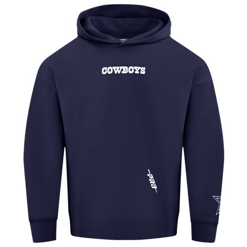  - Pro Standard Cowboys Pullover Hoodie - Midnight Navy