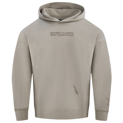 Pro Standard Cowboys Pullover Hoodie - Pro Standard Taupe