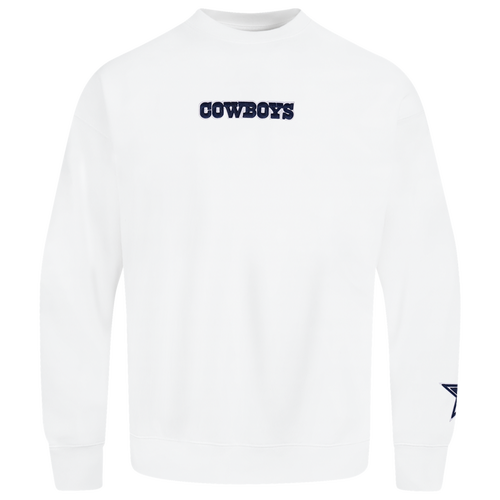 Pro Standard DALLAS COWBOYS SWEATSHIRT - Pro Standard White