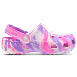 Girls' Grade School - Crocs Classic Clogs - Pink Crush/Purple/Multi