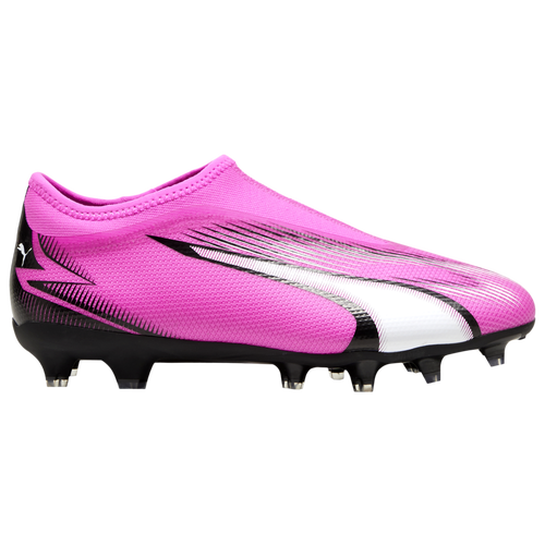BOYS - PUMA Ultra Match LL FG/AG Junior - Poison Pink/Puma White Black