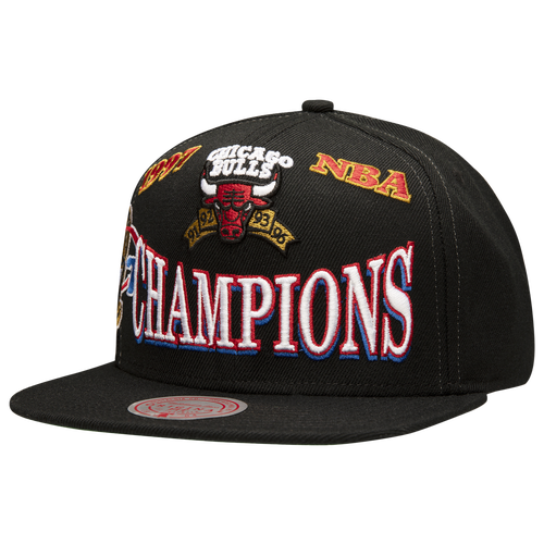 

Mitchell & Ness Mens Chicago Bulls Mitchell & Ness Bulls 97 Champions Snapback - Mens Multi/Black Size One Size