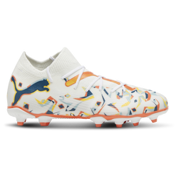 Boys' Grade School - PUMA Future 7 Match Creativity FG/AG Jr - Hot Heat/Puma White/Ocean Tropic