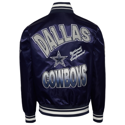 PRO STANDARD DALLAS COWBOYS BIG LOGO cheapest SATIN JACKET Size Medium