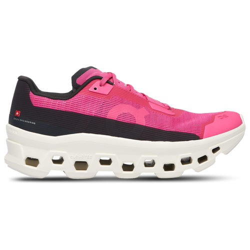 WOMENS - On Cloudmonster - Ivory/Pink