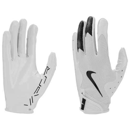 

Nike Mens Nike Vapor Jet 8.0 Receiver Gloves - Mens White/Black/White Size M