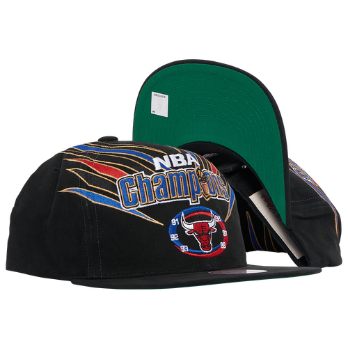 

Mitchell & Ness Mens Chicago Bulls Mitchell & Ness Bulls 98 Champions Snapback - Mens Black/Multi Size One Size