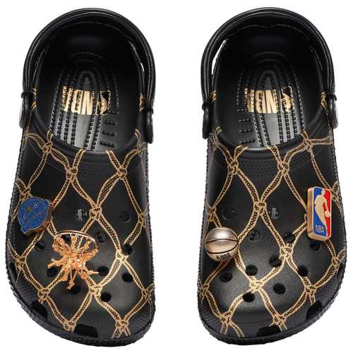  - Crocs NBA Classic Clogs  - Gold/Black