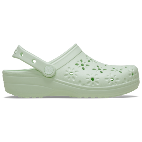 Crocs Womens  Classic Floral In Jade Tint/green