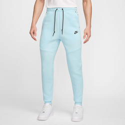 Men's - Nike Tech Fleece Joggers - Glacier Blue/Black