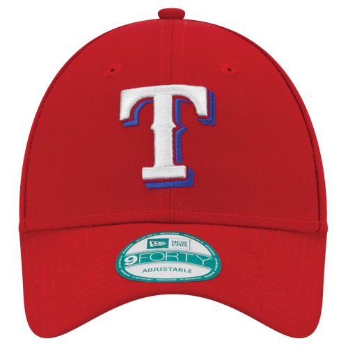 New Era Mens Texas Rangers  Rangers 9forty Adjustable Cap In Red/blue