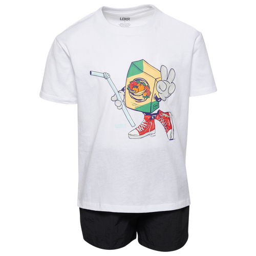 

Boys Preschool LCKR LCKR T-Shirt and Shorts Set - Boys' Preschool Black/White Size 4