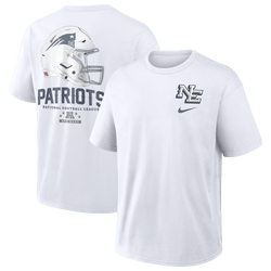 Men's - Nike Patriots Rival Short Sleeve T-Shirt - White