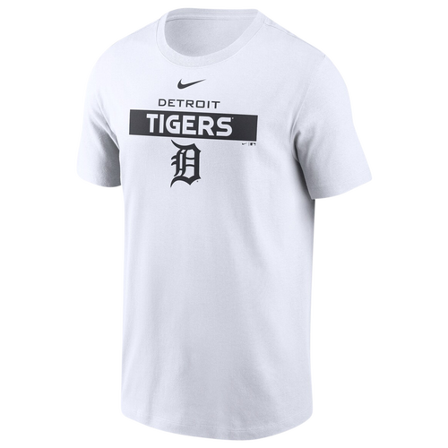 

Nike Mens Nike Tigers T-Shirt - Mens White/White Size M