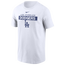 Nike Dodgers T-Shirt - Men's White/White