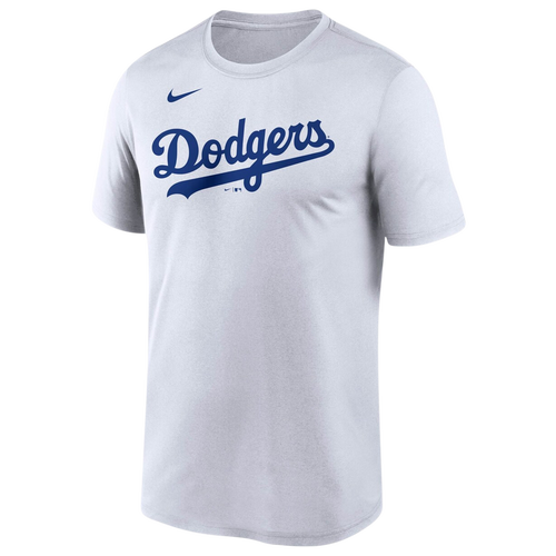 

Nike Mens Nike Dodgers Wordmark Legend T-Shirt - Mens White/White Size XXL