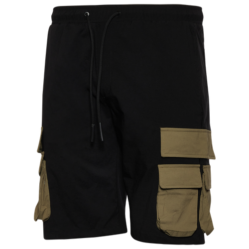 

American Stitch Mens American Stitch COLOR POCKET NYLON SHORTS - Mens Black/Black Size M