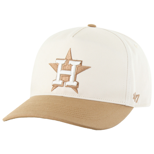 MENS - 47 Brand Astros Two Tone Hitch Visor - Natural/Camel
