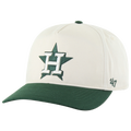 47 Brand Astros Two Tone Hitch Visor - 47 Brand Natural/Dark Green