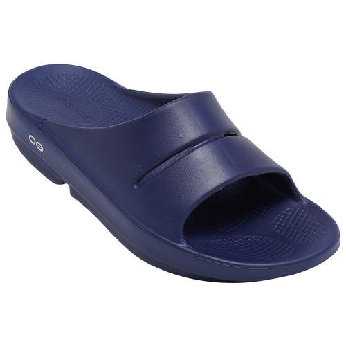 

OOFOS INC Mens OOFOS INC Original Slide - Mens Shoes Navy/Navy Size 9.0